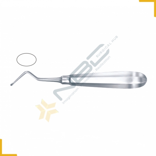 Modell USA Bone Curette Oval Right