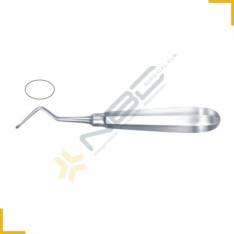 Modell USA Bone Curette Oval Right