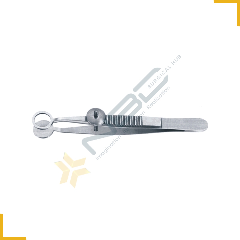 Lambert Chalazion Forcep Round Jaws