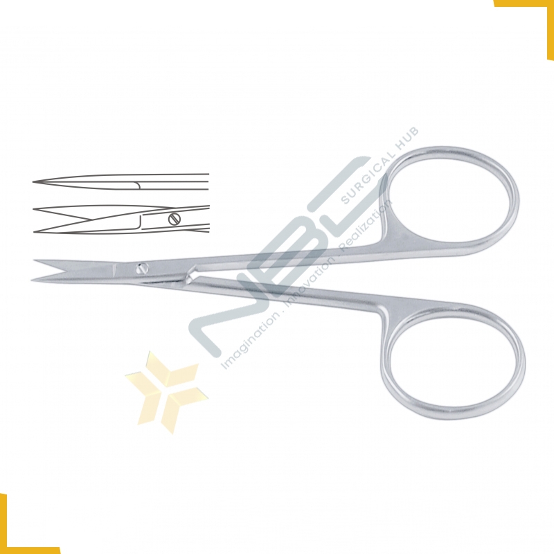 Very Delicate Operating Scissor Straight