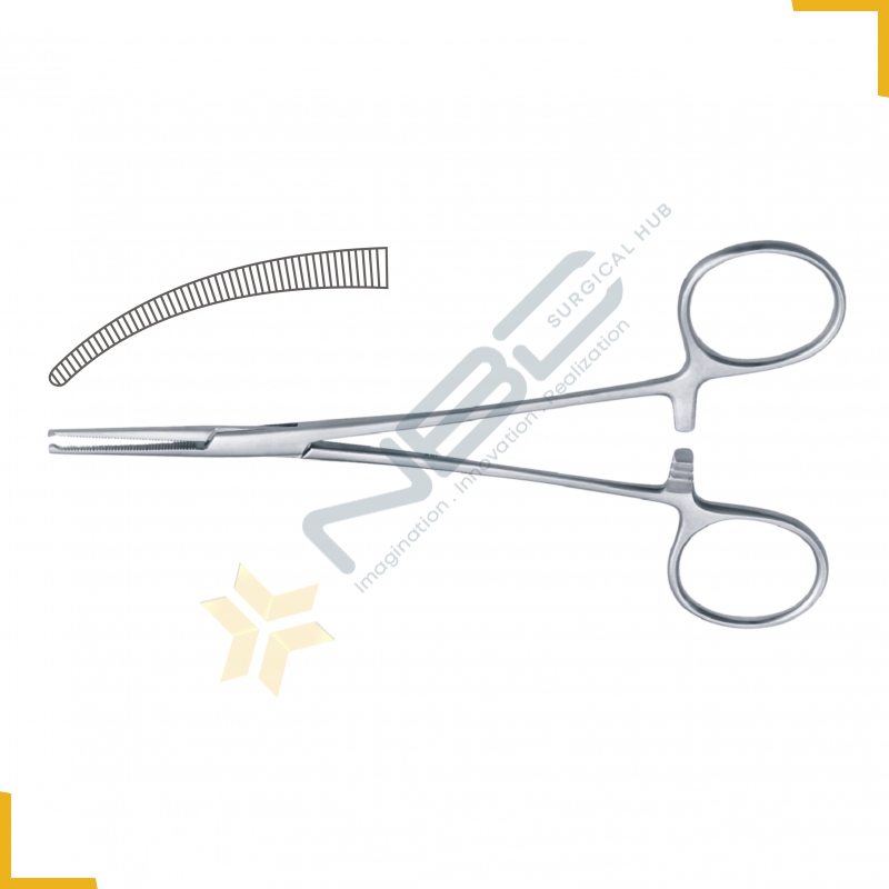 Leriche Haemostatic Forcep Curved