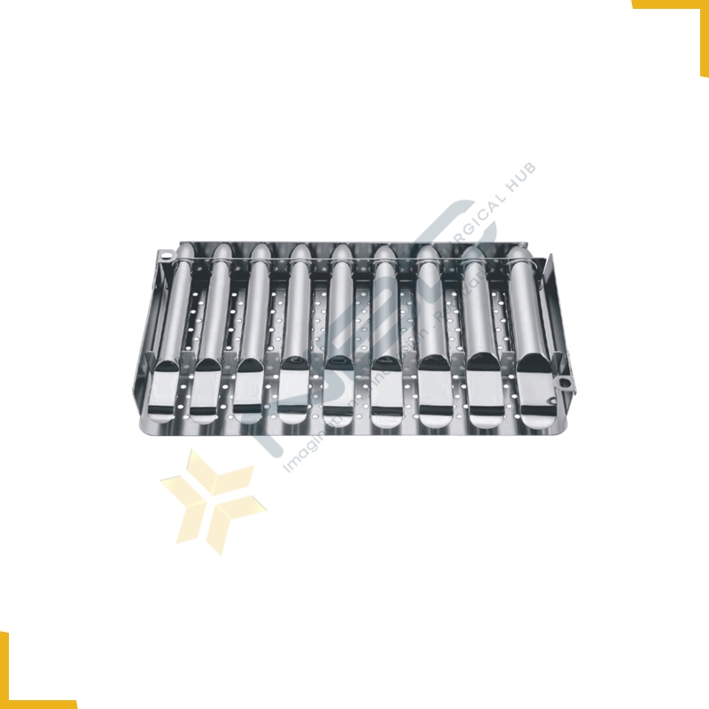 Hegar Uterine Dilators Set of 14 Ref:- GY-405-04 to GY-405-17 Without Case Brass - Chrome Plated 