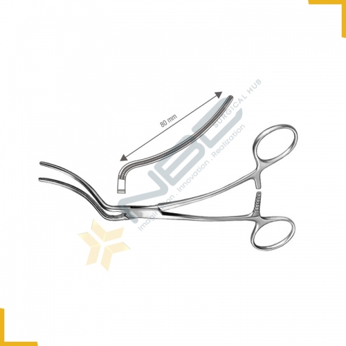 DeBakey-Wylie Atrauma Peripheral Vascular Clamp