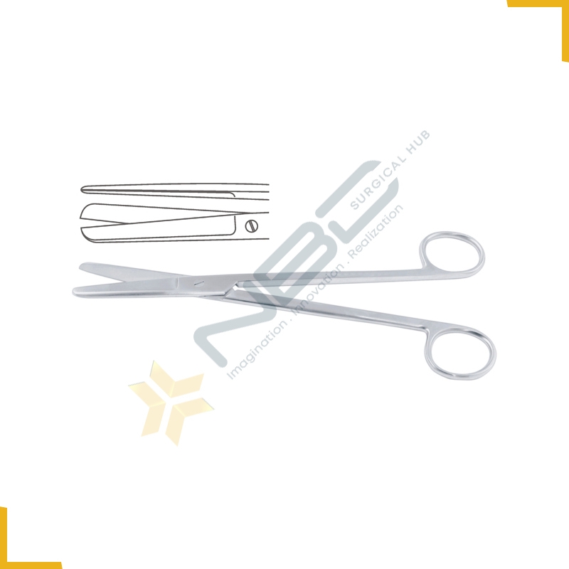 Sims Gynecological Scissor Straight