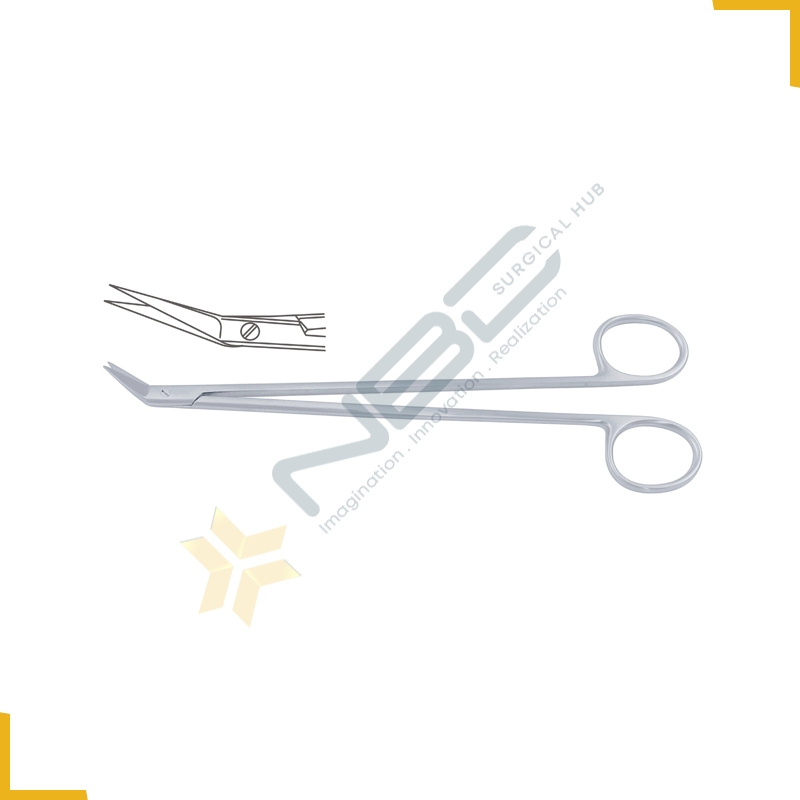 Potts Smith Vascular Scissor Angled 25Â°