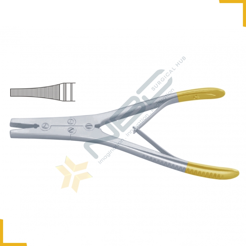 Combi-Flat Nose Plier Parallel Grip - Compound Action