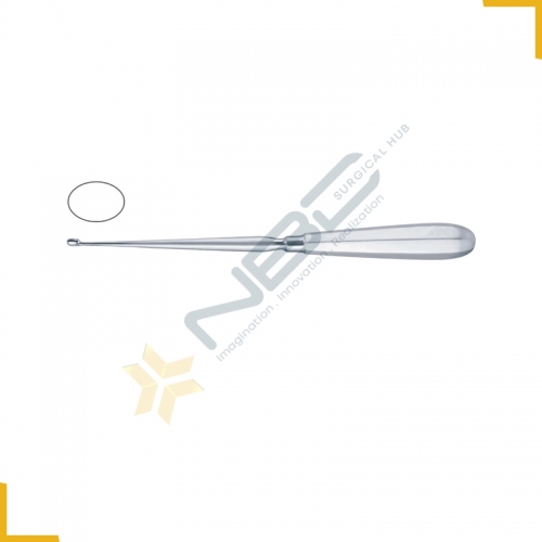 Simon Uterine Curette Sharp - Rigid