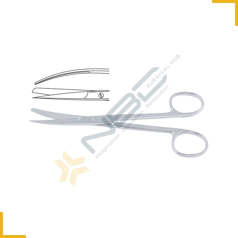 Deaver Operating Scissor Curved Sharp / Blunt