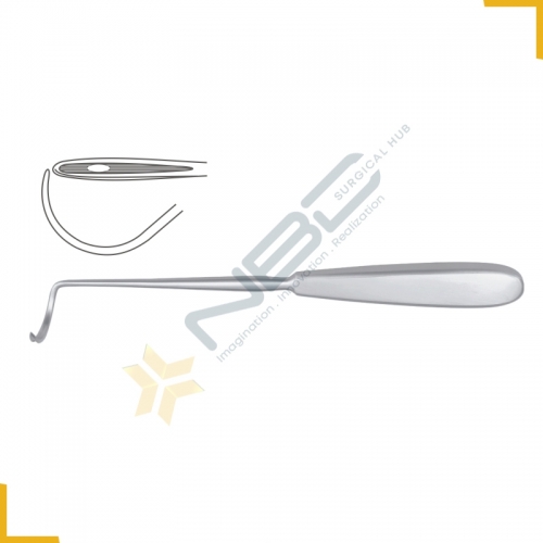 Deschamps Ligature Needle Blunt for Left Hand