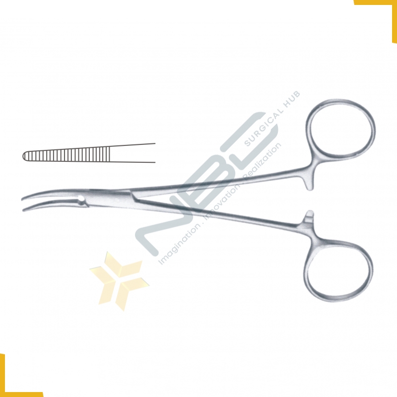 Cairns Haemostatic Forcep Curved to Side