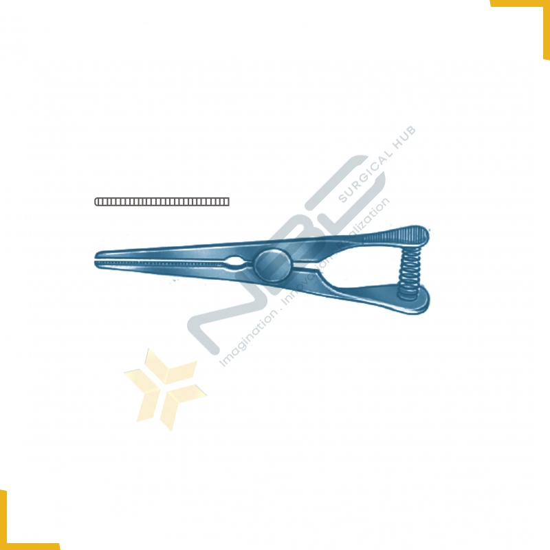 Mini-Glover Vena Atrauma Bulldog Clamp Straight