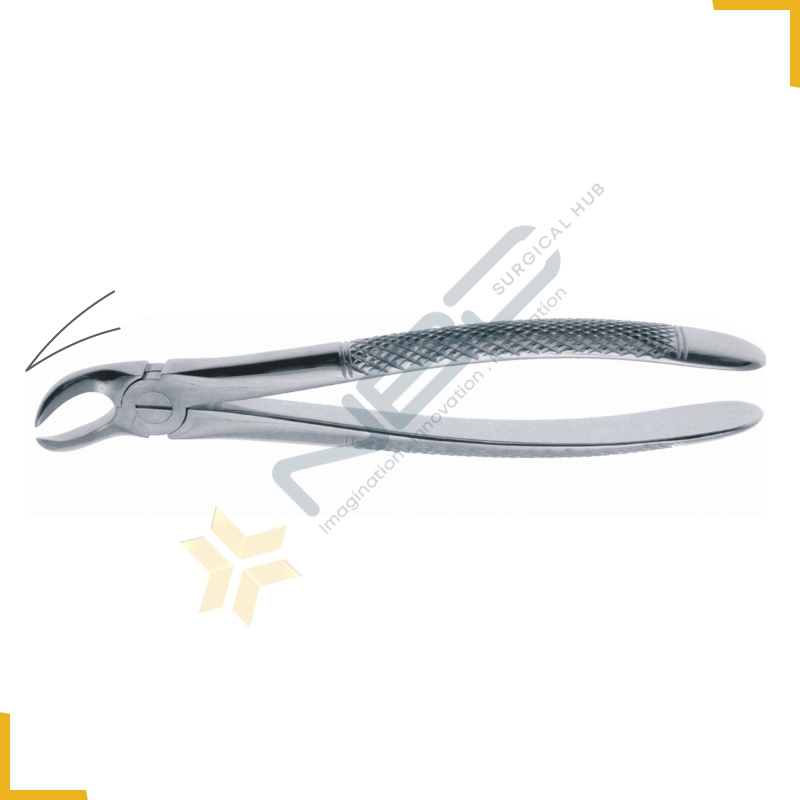 Cowhorn English Pattern Tooth Extracting Forcep Fig 87