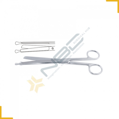 Enterotomy Scissor One Probed Tip