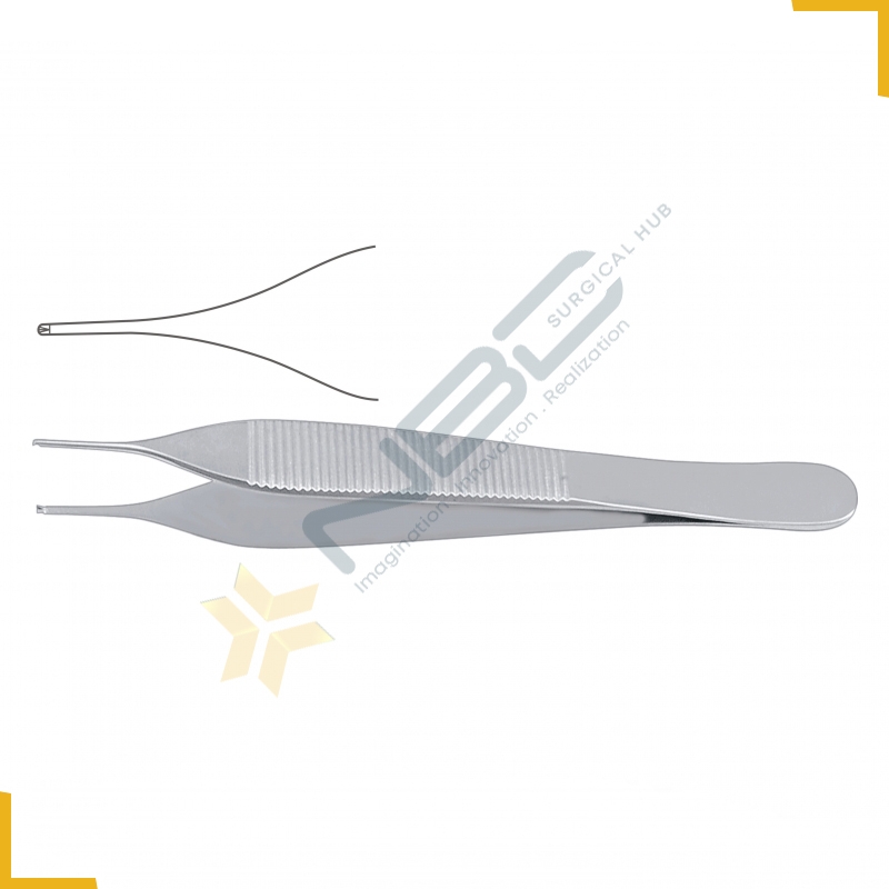 Micro-Adson Dissecting Forcep 1 x 2 Teeth