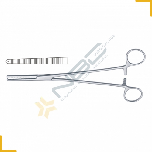 Holzbach Hysterectomy Forcep Straight