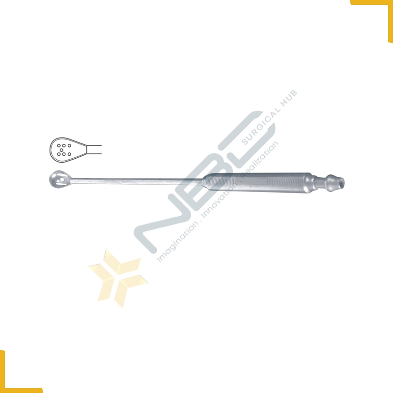 Rheinstaedter Uterine Flushing Curette Sharp 