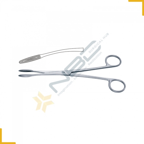 Gross-Maier Dressing Forcep Curved - Without Ratchet