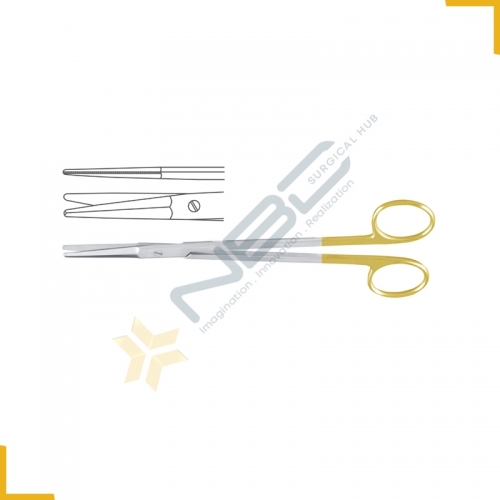 TC Gorney Face Lift Scissor Straight One Toothed Cutting Edge