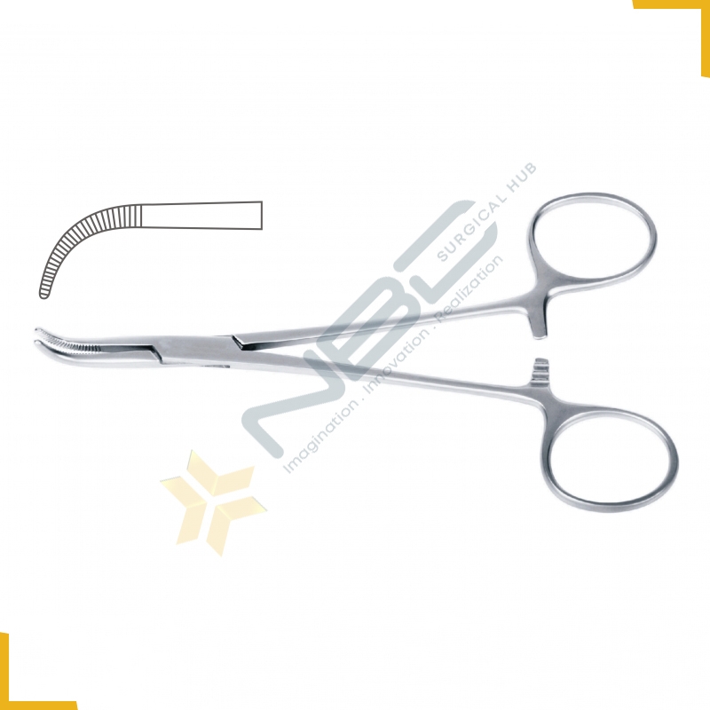 Adson-Baby Dissecting and Ligature Forcep Curved