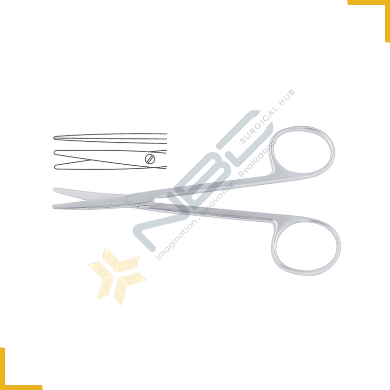 Baby-Metzenbaum Dissecting Scissor Straight Blunt Tips