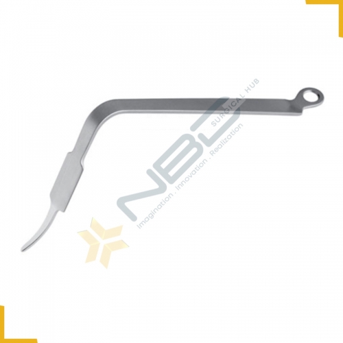 Bent Hohmann Retractor Narrow With Extra Long Handle