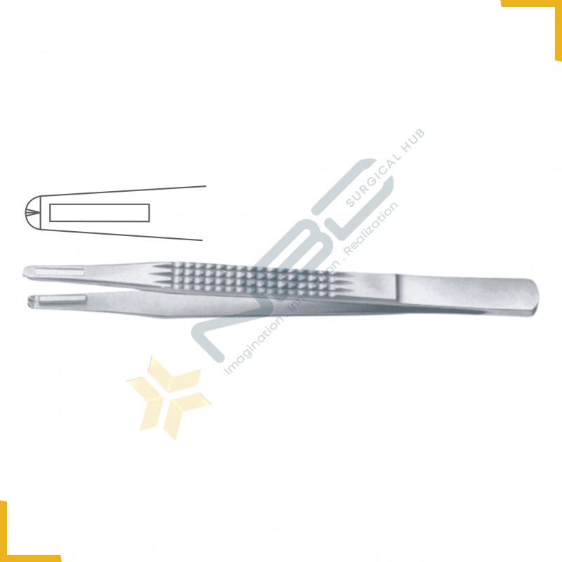 Charnley Dissecting Forcep 1 x 2 Teeth - With Platform