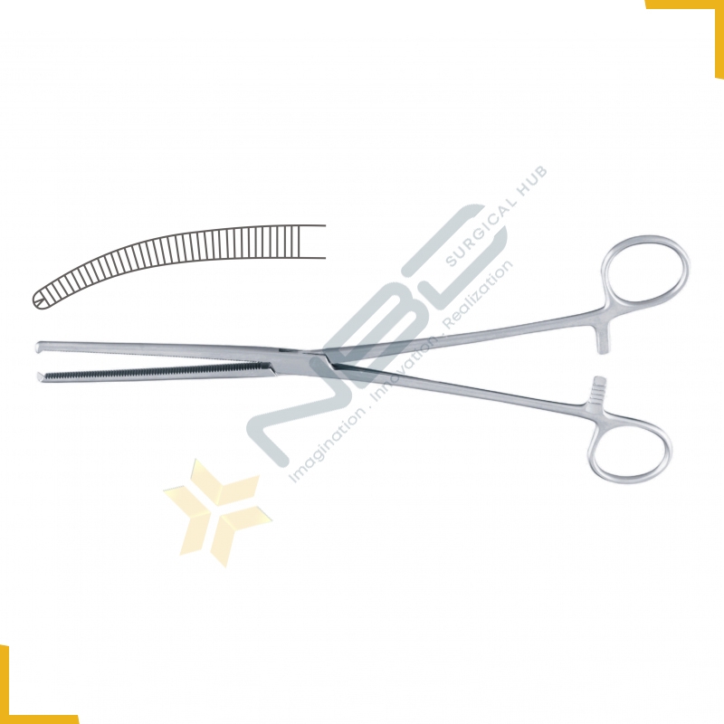 Rochester-Ochsner Haemostatic Forcep Curved