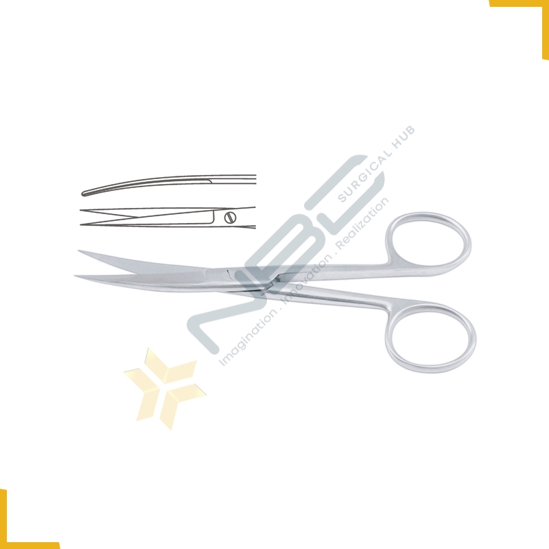 Operating Scissor Slim Profile Curved Sharp / Sharp