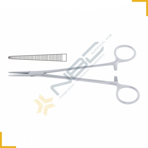 Halsted-Mosquito Haemostatic Forcep Straight - 1 x 2 Teeth