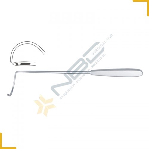 Deschamps Ligature Needle Sharp for Right Hand Small