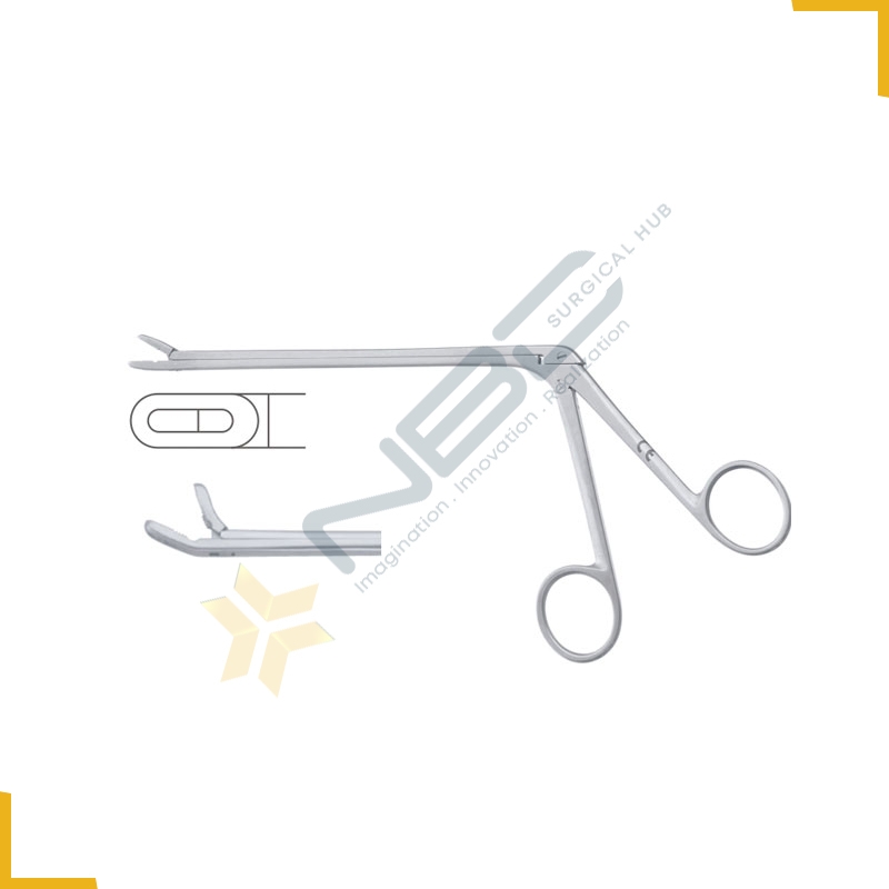 Laminectomy Rongeur Up - Fenestrated and Serrated Jaws