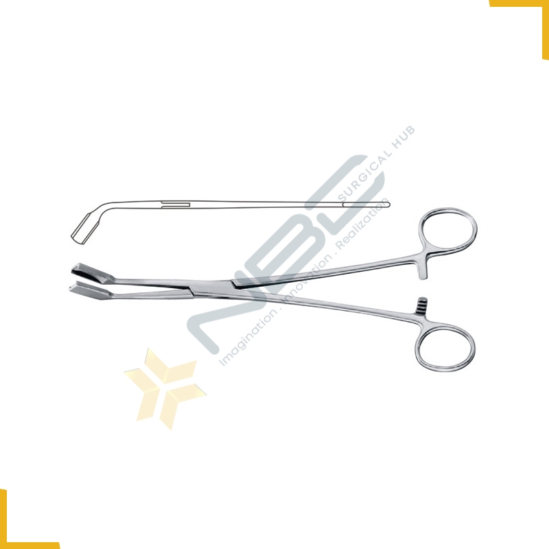 Bulldog Clamp Applying Forcep