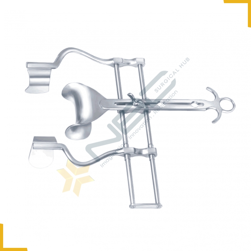 Balfour Retractor Complete With Central Blade Ref:- RT-903-01