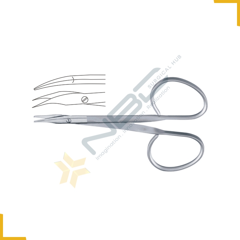 Gradle Ribbon Scissor Curved Flat Shanks