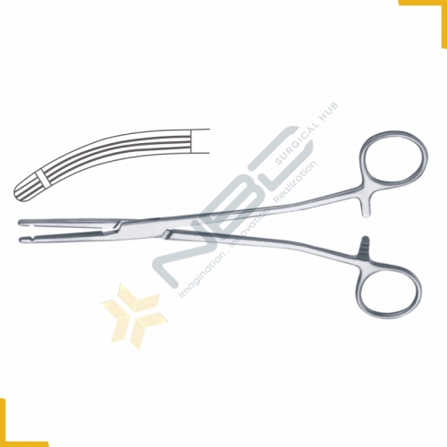 Heaney-Ballentine Hysterectomy Forcep Curved