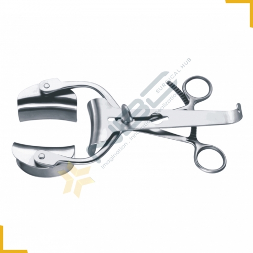 Collin Retractor Complete With Central Blade Ref:- RT-826-90 and 1 Pair of Lateral Blades Ref:- RT-8