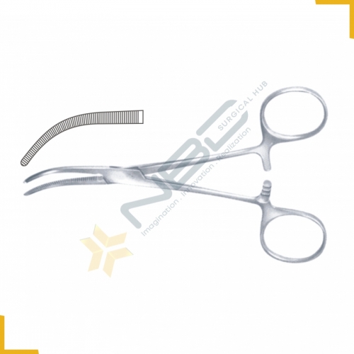 Overholt-Baby Dissecting and Ligature Forcep Curved