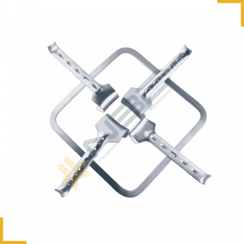 Kirschner Retractor Complete With Frame RT-924-24, 2 Blades Ref:- RT-923-40 and 2 Blades Ref:- RT-92