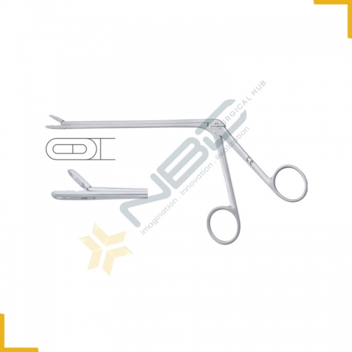 Laminectomy Rongeur Straight - Fenestrated And Serrated Jaws