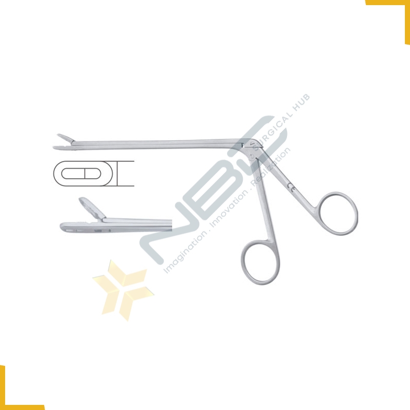 Laminectomy Rongeur Straight - Fenestrated And Serrated Jaws