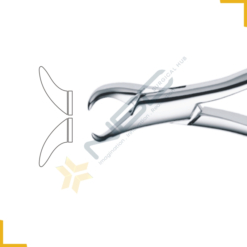 Cowhorn American Pattern Tooth Extracting Forcep Child Fig 23S