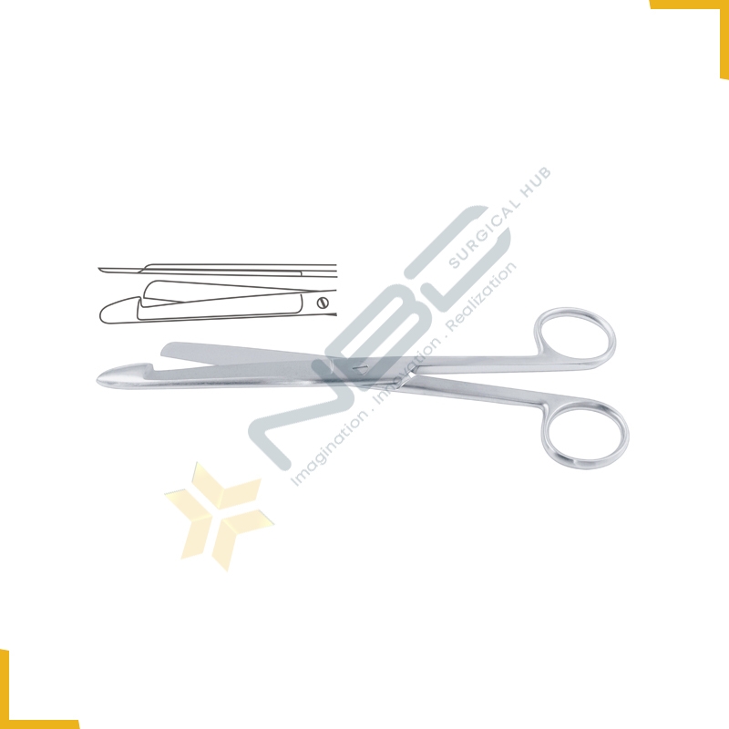 Enterotomy Scissor One Probed Tip
