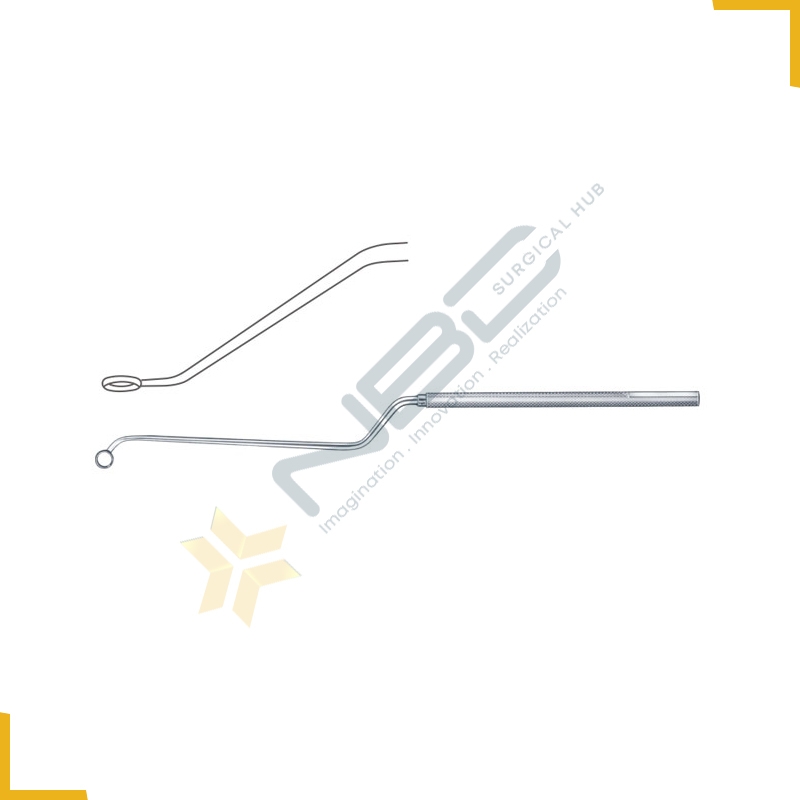 Nicola Micro Curette Bayonet Shaped - Left