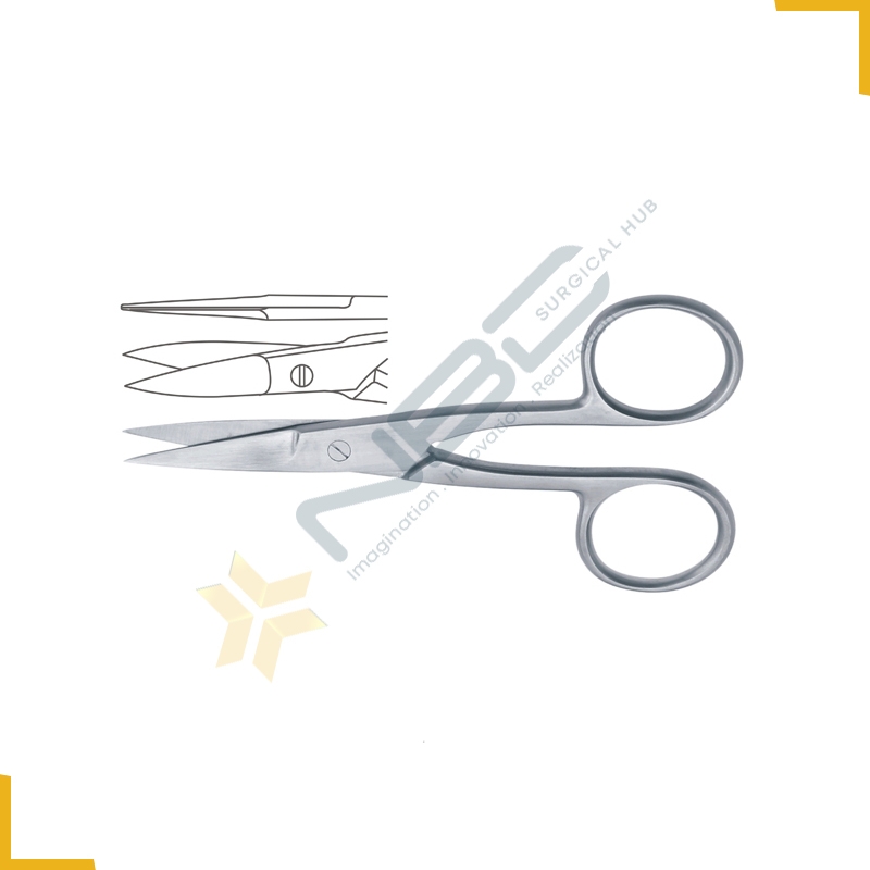 Nail Scissor Straight