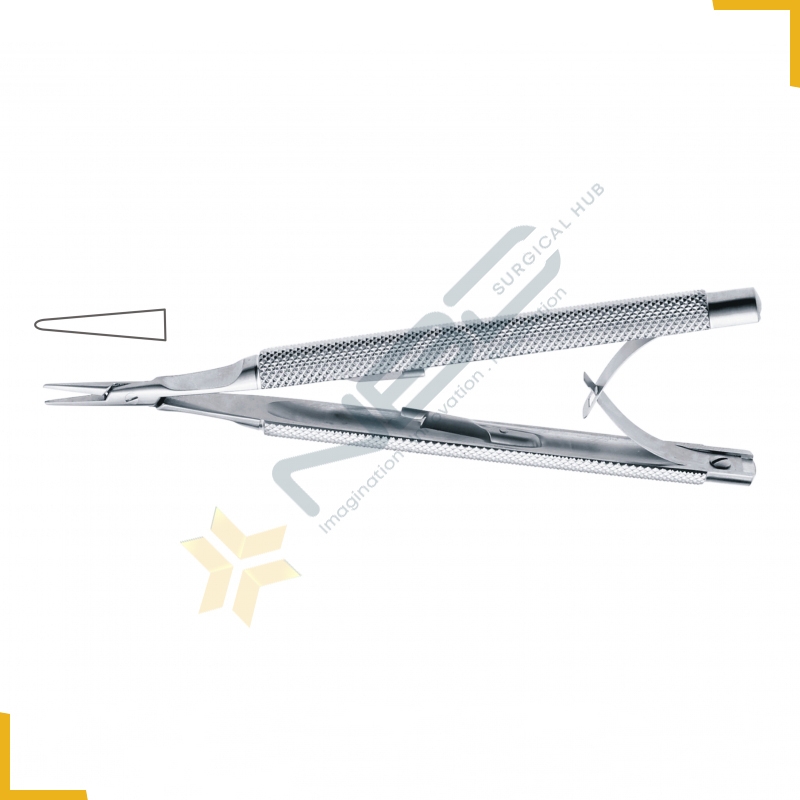 Castroviejo Micro Needle Holder Straight - With Lock