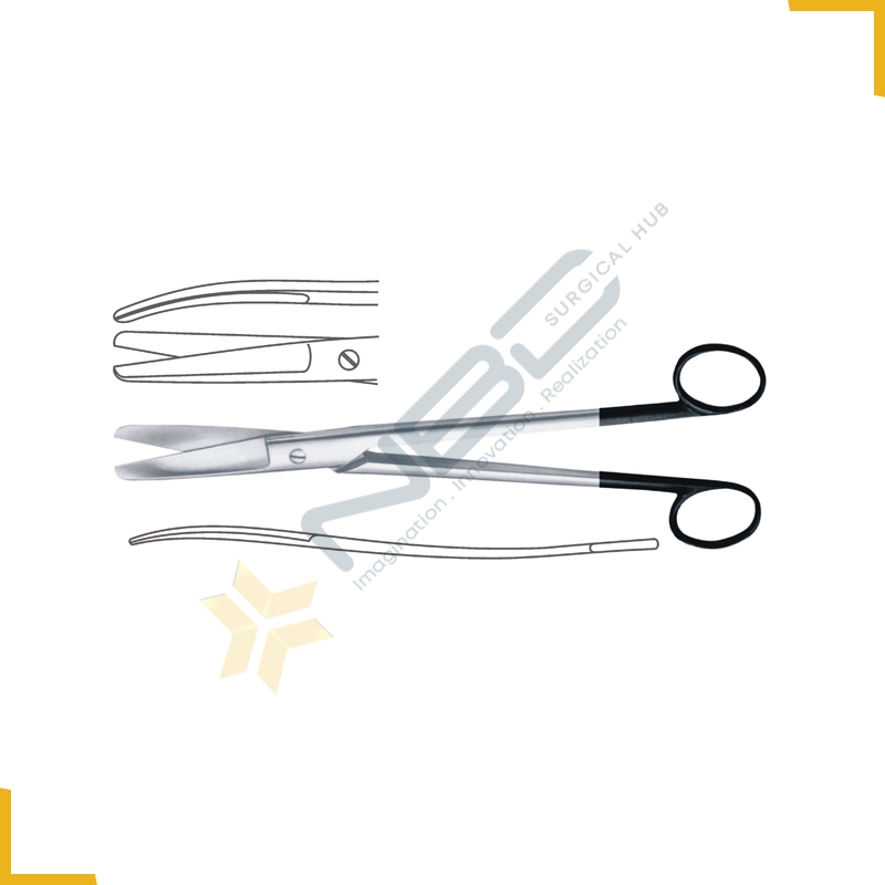 Sims Siebold Supercut Gynecological Scissor Curved