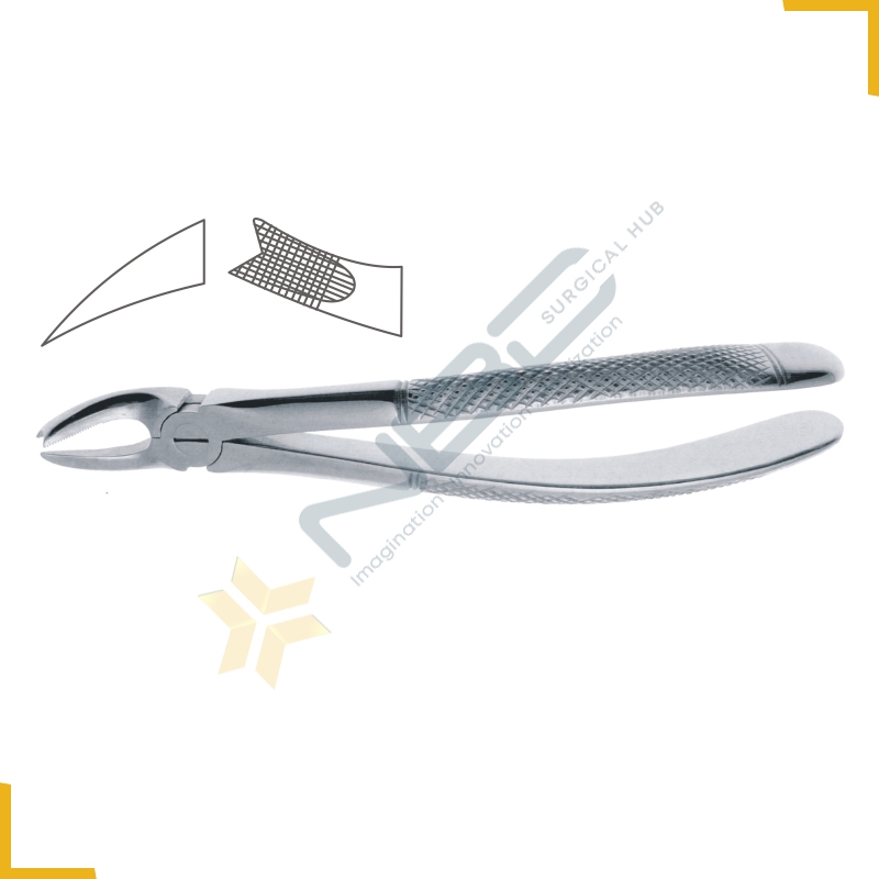 Cowhorn English Pattern Tooth Extracting Forcep Fig 90