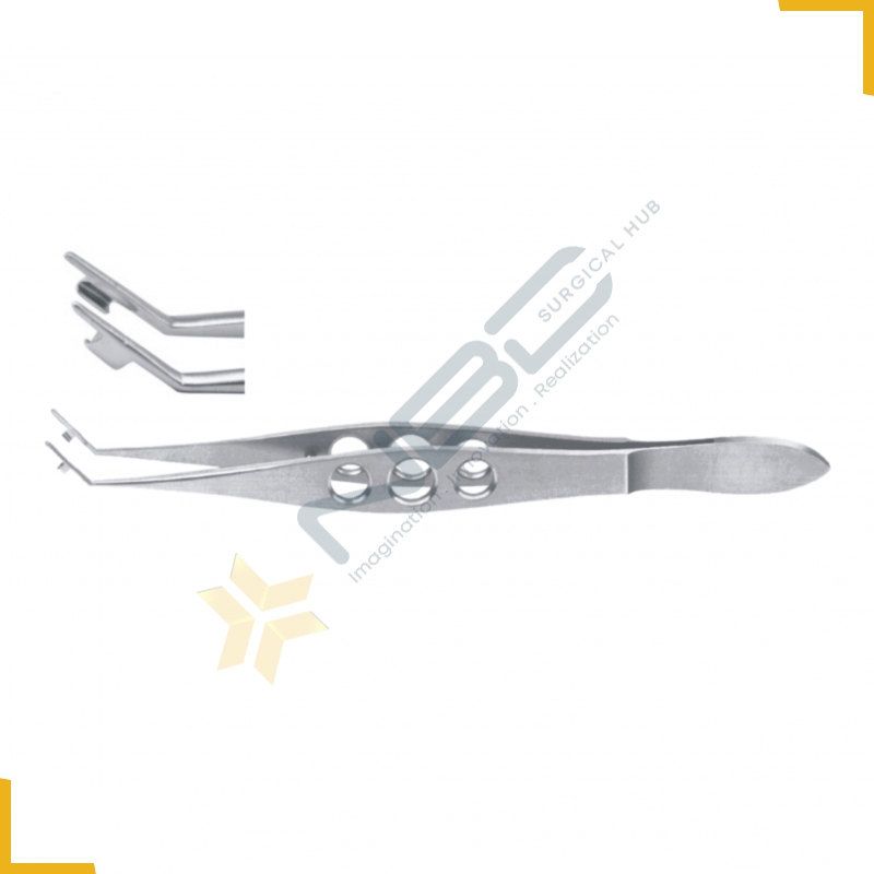 Livernois IOL Folding Forcep Concave Jaw Surfaces - For Soft IOLs