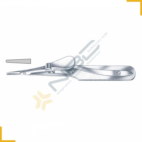 Arruga Micro Needle Holder Straight - With Lock