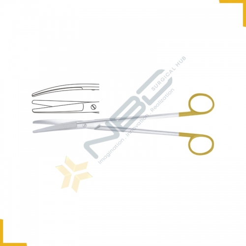 TC Wertheim Gynecological Scissor Curved